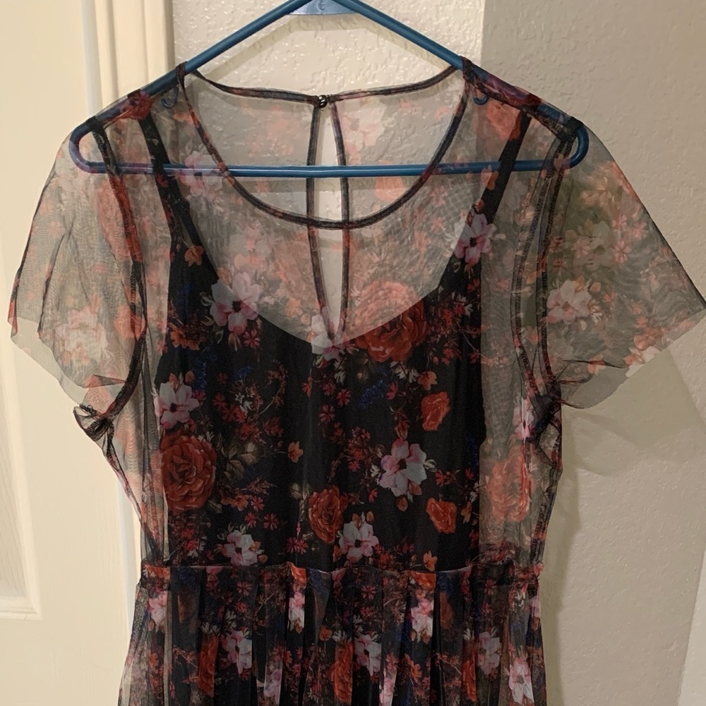 Tulle floral dress from Torrid